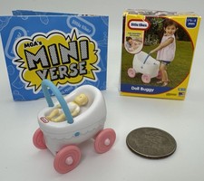 ¡Nuevo! Miniverse MINI LITTLE TIKES Serie 3 - Mini Cochecito MUÑECA BUGGY