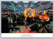 Knott s Camp Snoopy Mall of America Bloomington MN Postcard 1990s