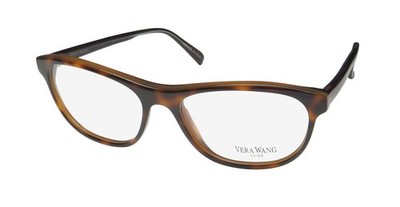 NEW VERA WANG LUXE LULA EYEGLASS FRAME FULL-RIM CAT EYE PLASTIC 52-15-135 WOMENS