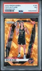 2024 PANINI PRIZM WNBA ORANGE ICE #145 CAITLIN CLARK ROOKIE RC PSA 7