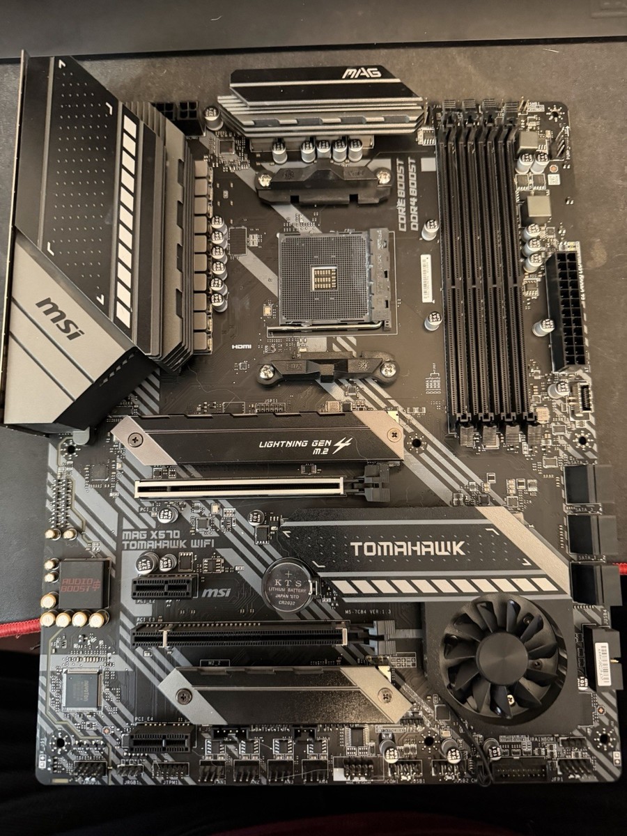 MSI Mag X570 Tomahawk WiFi, Socket AM4, AMD Motherboard for sale