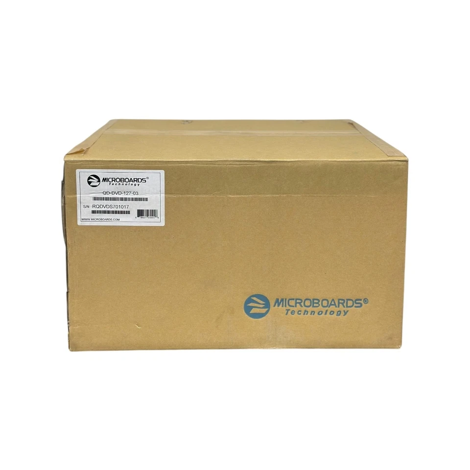 Microboards QD‑DVD‑127 1‑to‑7 CD & DVD Duplicator Tower – 24×/48× Speed, USB 2.0 - Image 2 of 2