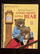 Vintage A Little Golden Classic Book Good Night, Little Bear 1989 #6343