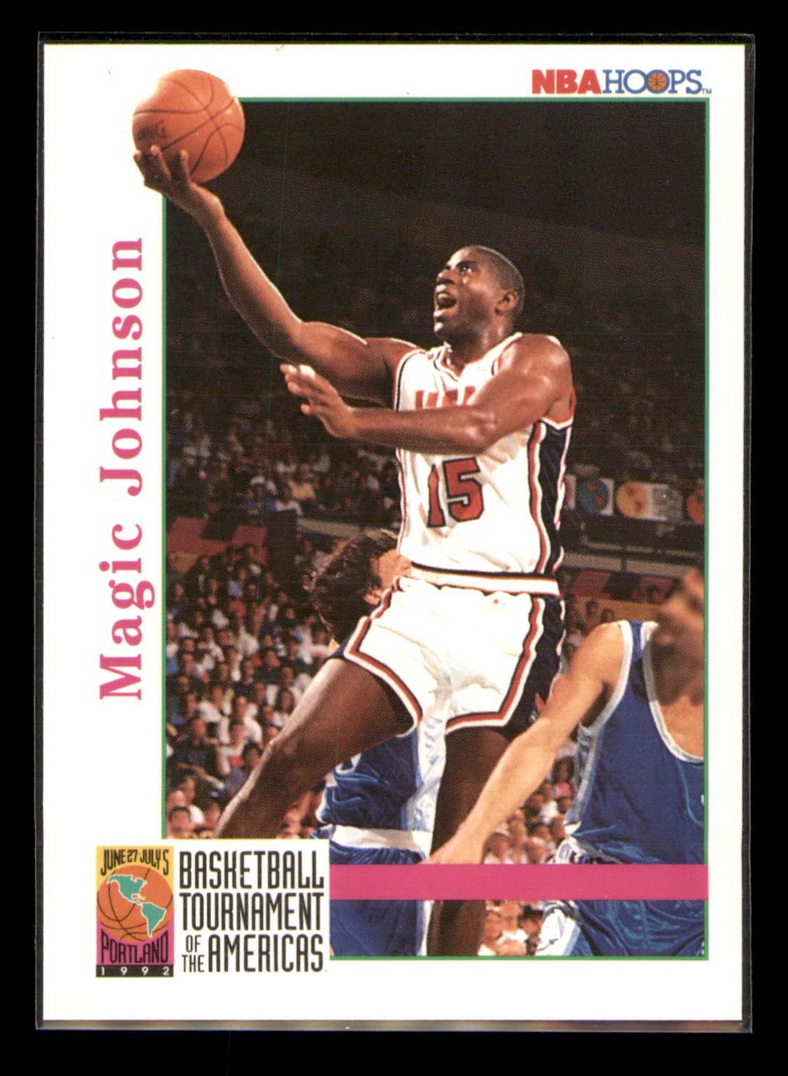 1992-93 Hoops Magic Johnson #340