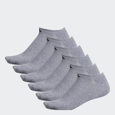 adidas men Athletic Cushioned No-Show Socks 6 Pairs XL