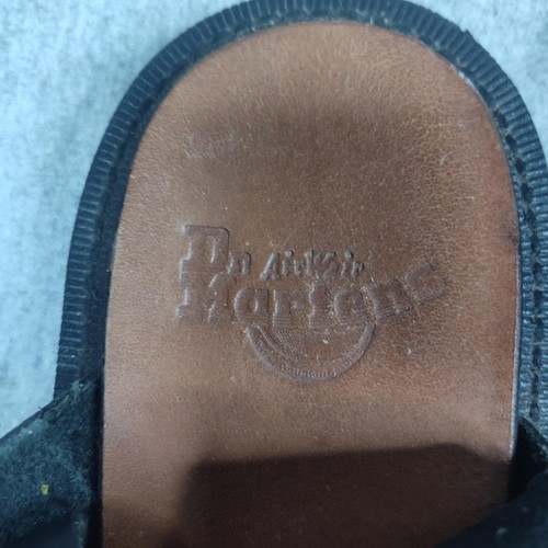 Dr. Martens Sandalen Herren Größe 8 schwarz Lederriemen Knöchelschnalle AirWair Sohle - Bild 2 von 10