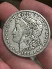 1881-CC Morgan Silver Dollar Nice VF Details Key/Better Date Nice Strike**