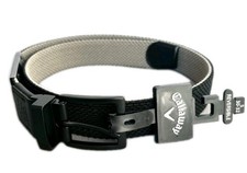 NWT Callaway Reversible Braided Golf Belt Fits 30-32 Inch Waist Black & Khaki