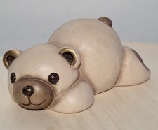 Thun Orso Disteso Teddy,Theo, Champagne, Beige, Perfetto, Raro, Fuori Produzione