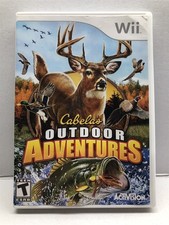 Cabela's Outdoor Adventures (Nintendo Wii) Complete w/ Manual - Tested Working