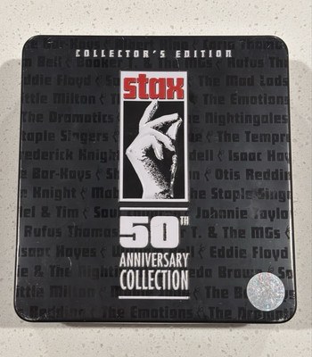 Stax 50th Anniversary 3CD Collection Box/Tin Set - Funk/Soul 42 Songs TC2 53063