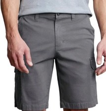 Copper  Oak Men's 10' Venture Ripstop Cargo Shorts, Grey, 42