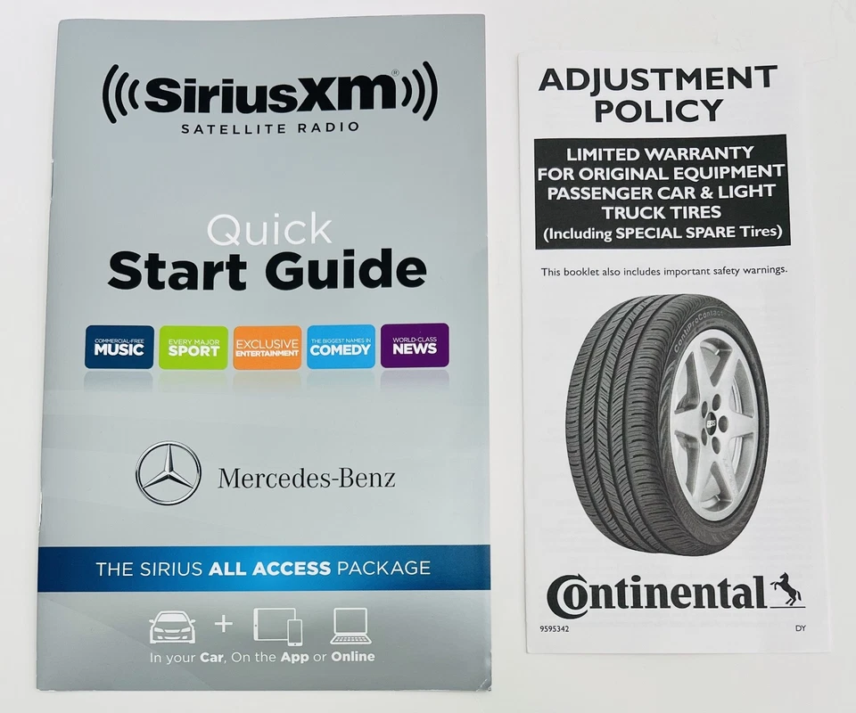 Mercedes Benz SL400 SL550 2016 y SL63 SL65 AMG convertible dueño conjunto manual OEM Foto 4 de 4