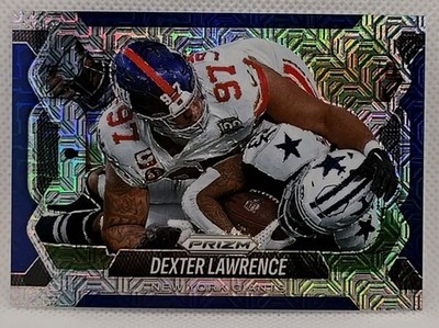 Dexter Lawrence *3/25* 2025 Panini Prizm Lockdown! #3 New York Giants Parallel