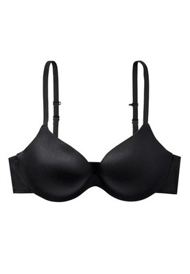 Push Up BH Damen 85C Schwarz mit Bügel Smooth Comfort Lovable