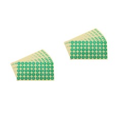 Reusable Qc Approval Labels Green Self Adhesive Stickers for Inspection