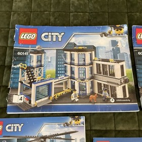 Lego Manual Instruction Books Various Police City Sets 60138 60139 60141 60312