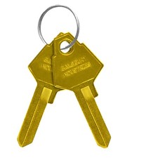 ✅ 2 llaves en blanco 2299 Salsbury Industries buzones de aluminio estándar 5 pines latón