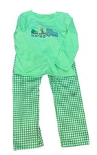 St Patrick s Day Boys Embroidered Boutique Outfit Size 5 Train Dogs