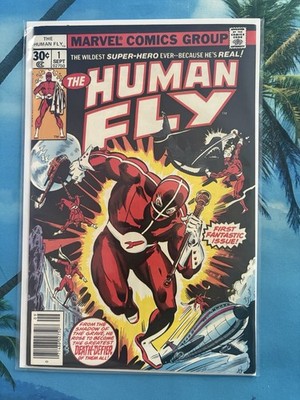 THE HUMAN FLY #1 - (VF/NM) - MARVEL COMICS - BRONZE AGE 1977