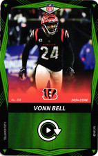 2024 Uno Elite - Vonn Bell #018 Green - Bengals