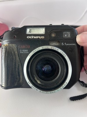 Olympus CAMEDIA C-5060 Wide Zoom 5.1MP Digital Camera - Black