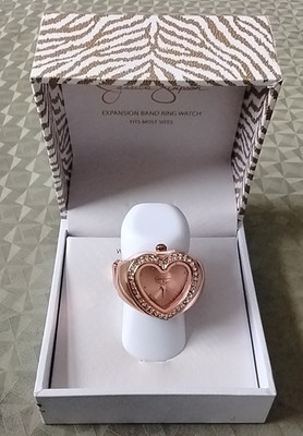 Jessica Simpson Damen Ringuhr Herz Gold / Neu + OVP (2024)