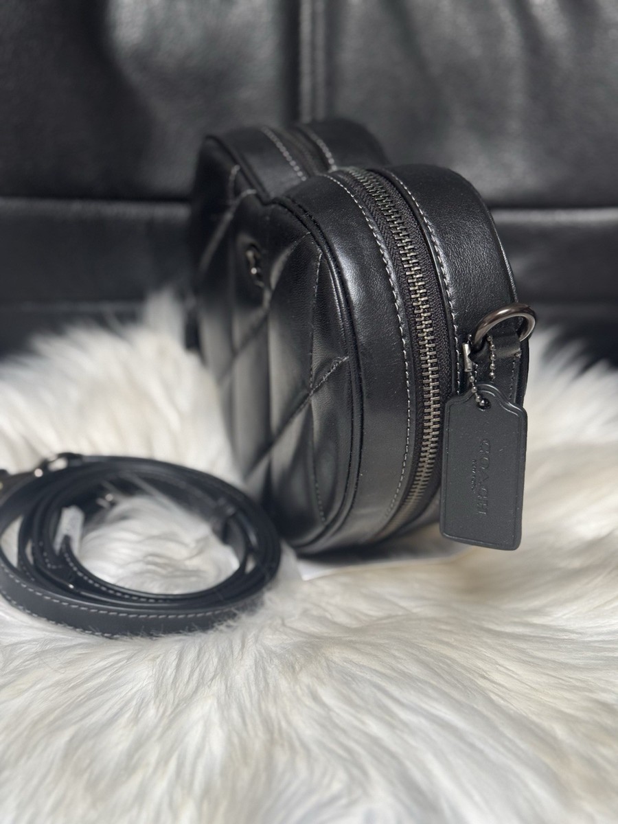 NWT Coach Quilted Leather Heart Crossbody Bag With Quilting in