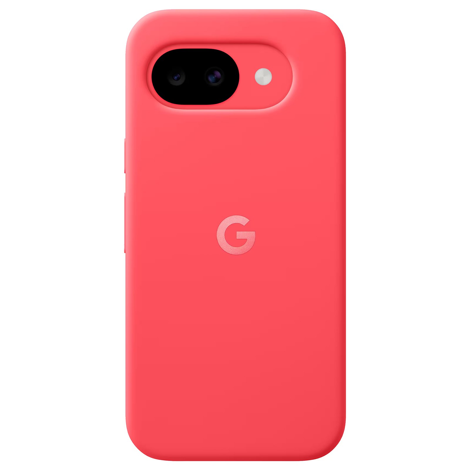 Coque Google Pixel 10a anti trace de doigt fine et semi rigide rouge anti choc