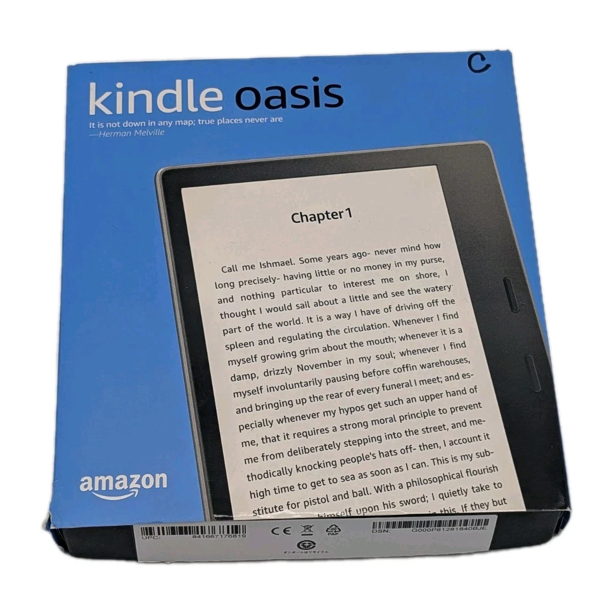 Amazon Kindle Oasis (9th Generation) 7 in - 8.9 in Screen eBook