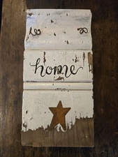 Primitive/Vintage Style Gingerbread Type Molding Handpainted Home Decor 