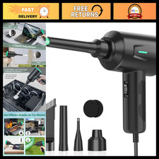 High Power Electric Air Duster - 5.74oz Blower for PC Electronics Cleaning - 2