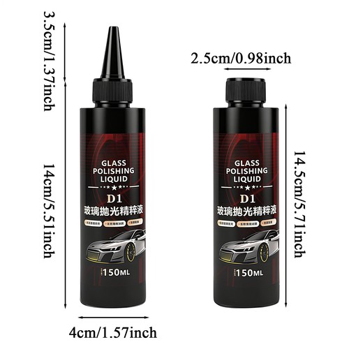D1 Glass Polishing Liquid - Auto Glass Sc ratch Care Polishing Fluid - Picture 2 of 12