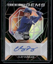 2021 Panini Elite Extra Edition #HG-CD Clay Dungan Hidden Gems Signatures Black