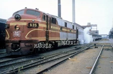 RR Print-CRI&P ROCK ISLAND 635 E7A Leading Passenger Train