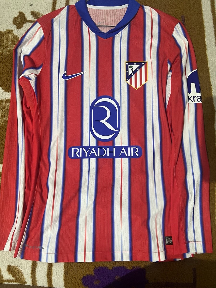 Nike Atletico Madrid Authentic Jersey 2024/25 Home Long Sleeve