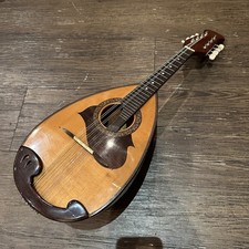 Suzuki M-215 Vintage Mandolin Japan Used Fine Tone Accessories Included