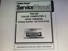 Tandy Color computer 2 Ntsc Service Manual Digital