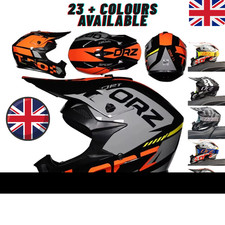 ADULT OFF ROAD MOTOCROSS HELMET ATV MTB DH DOT APPROVED FULL FACE UK STOCK FAST
