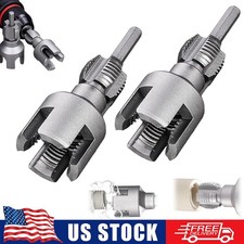 2Pcs 1/2'' 3/4'' Water Pipe Integrated Internal  External Pipe Threading Tool