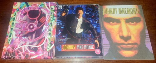 Johnny Mnemonic (1995) Blu Ray OOP 101 Films Black Label #25 Ltd Ed Keanu Reeves - Imagen 3 de 5