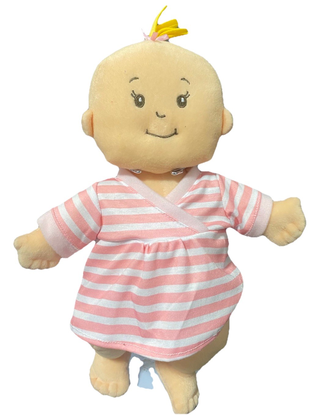 Manhattan Toy Co Wee Baby Stella Doll Plush 12&rdquo; Blonde Pin