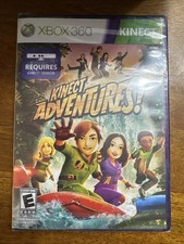 XBOX 360 KINECT Video Game - KINECT ADVENTURES NEW/SEALED
