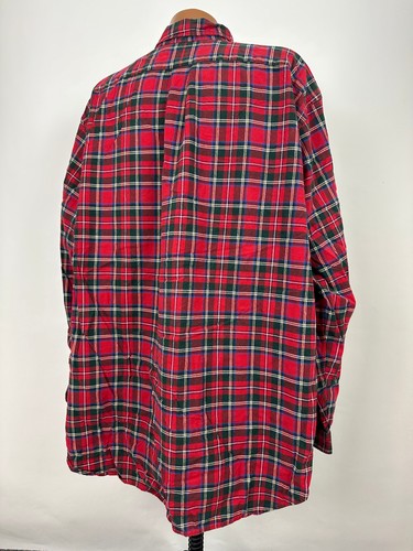 Ralph Lauren Oxford Shirt Men XXXL TALL Classic Fit MacGregor Plaid Button Down - Picture 7 of 17