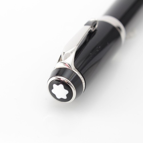 MONTBLANC Boheme Resin 14K Nib Fountain Pen Writing Instrument Black Used - Bild 3 von 10