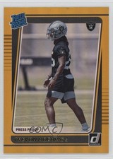 2021 Panini Donruss Rated Rookie Press Proof Premium Trevon Moehrig Tre'von 4g8