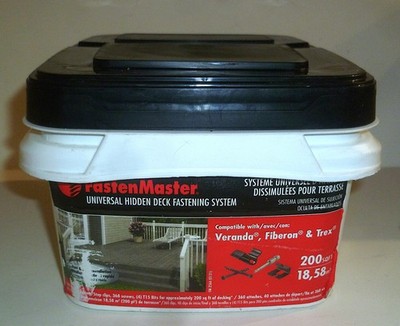 FastenMaster Universal Hidden Deck Fastening System 200 sq. ft.