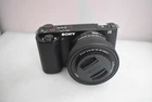 Sony ZV-E10 Mirrorless Camera with 16-50mm II Lens (Black)