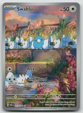 Pokemon Swablu 213/182 Paradox Rift Illustration Rare Holo NM on eBay