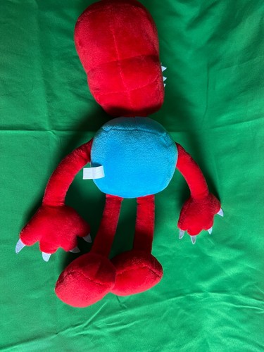 Poppy Boxy Boo Plush Doll Red & Blue - Picture 2 of 3